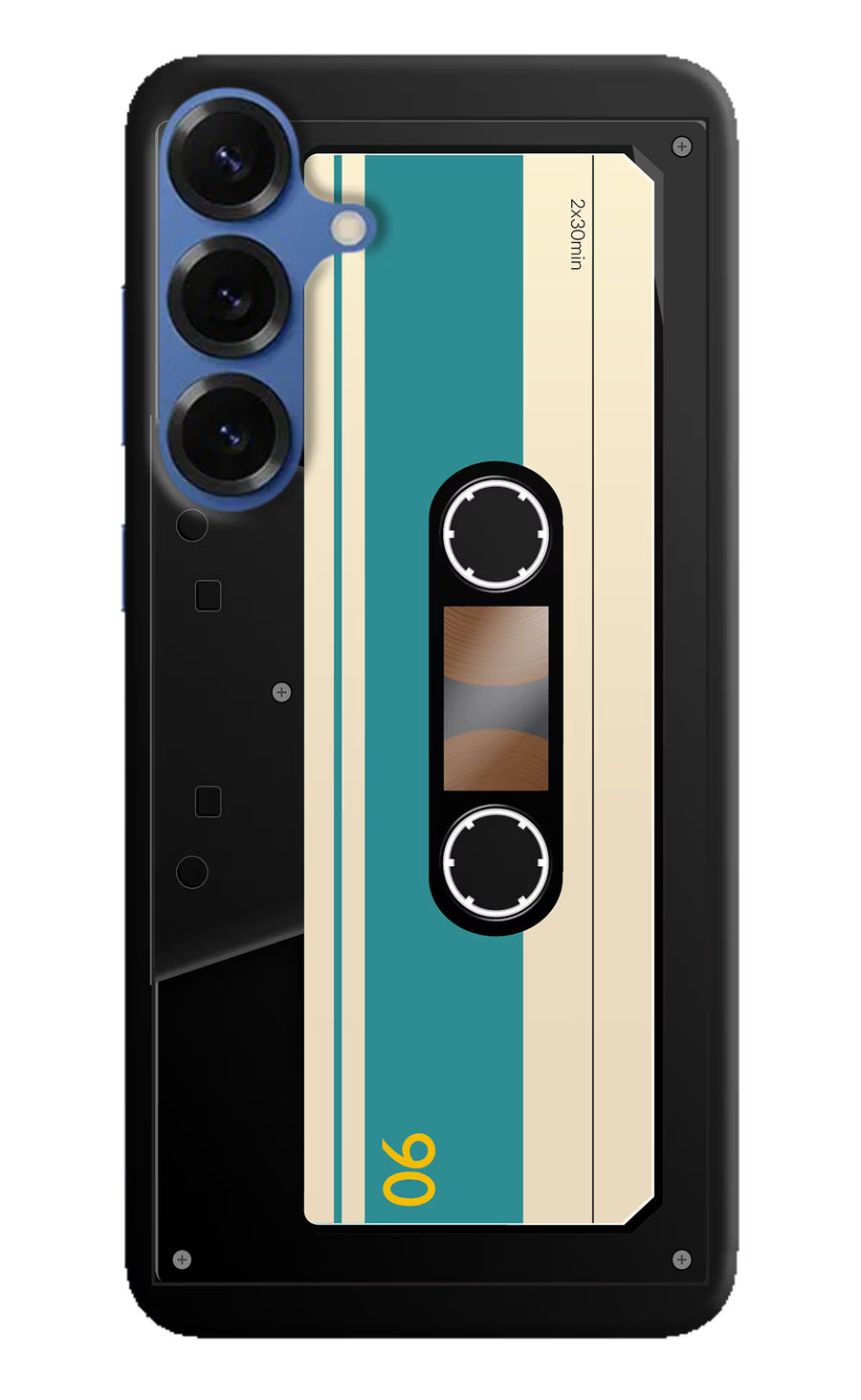 Cassette Samsung S25 Back Cover, Hard case