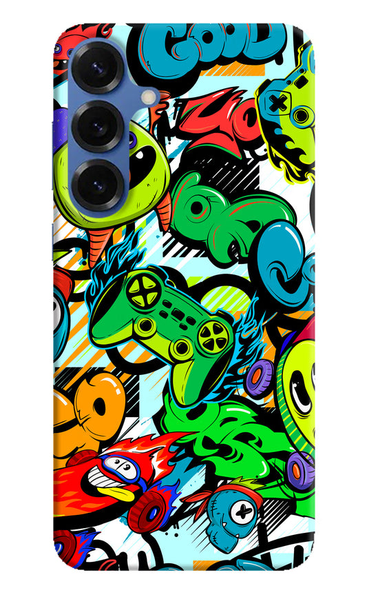 Game Doodle Samsung S25 Hard Case Back Cover by Casekaro