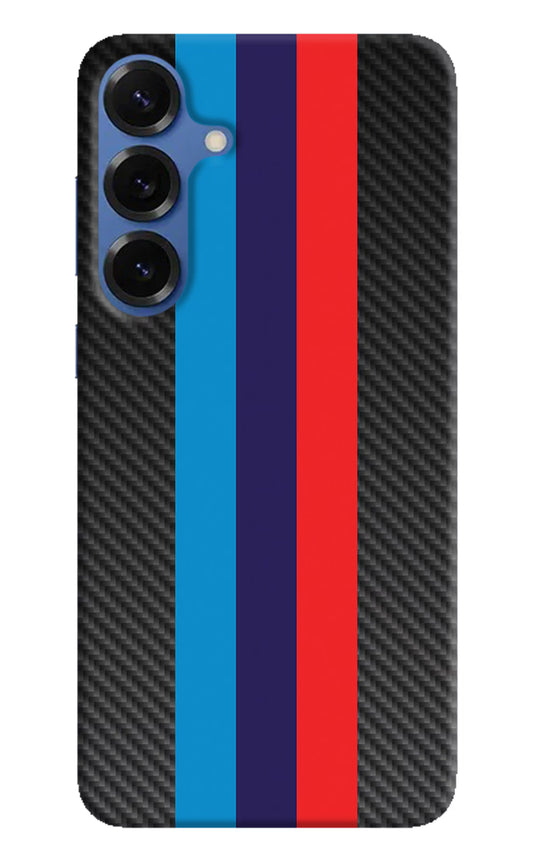 BMW Stripes Pattern Samsung S25 Hard Case Back Cover by Casekaro