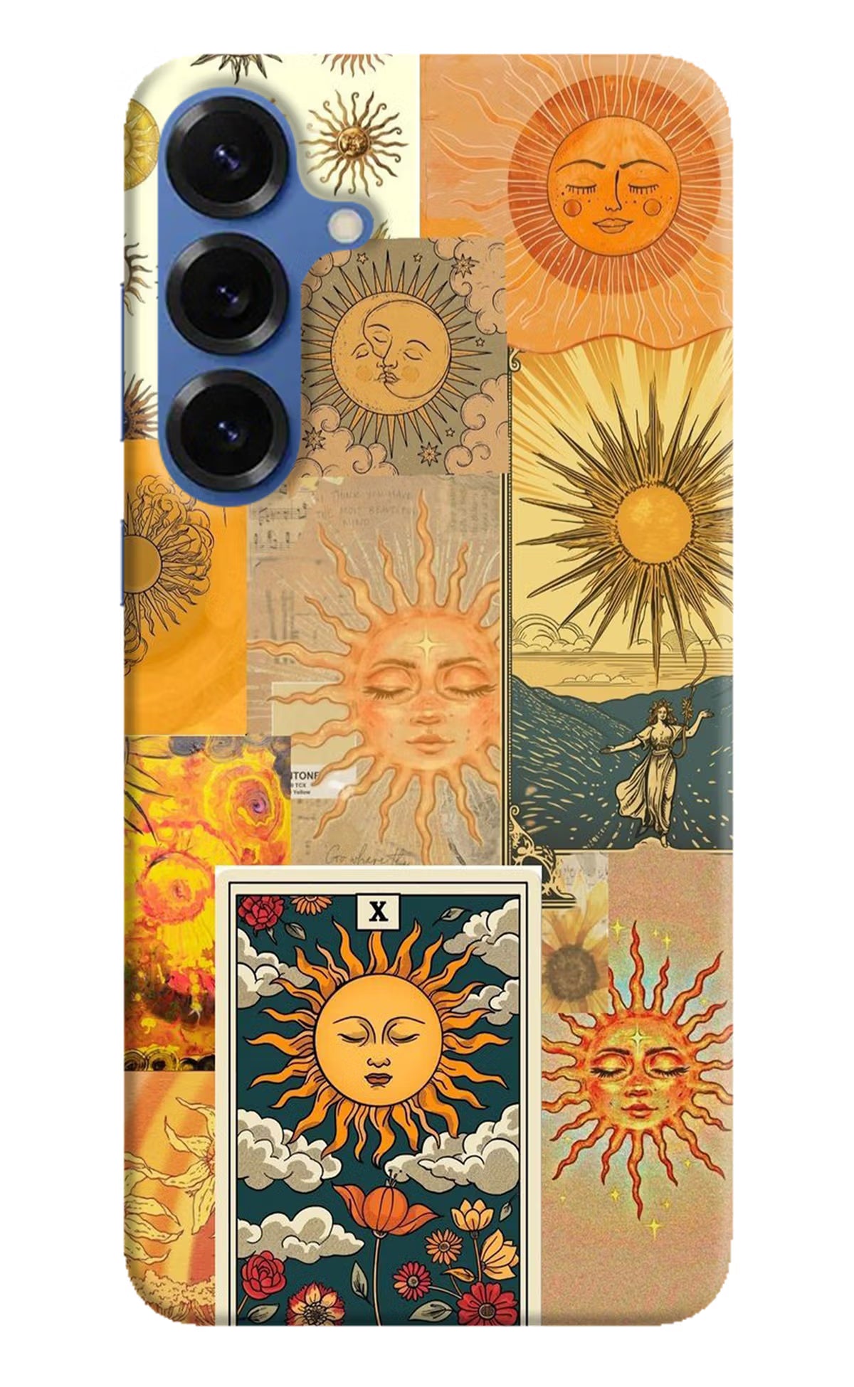 Sun Samsung S25 Hard Case Back Cover by Casekaro