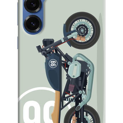 Classic Cafe Racer 99 Samsung S25 Hard Case Back Cover by Casekaro