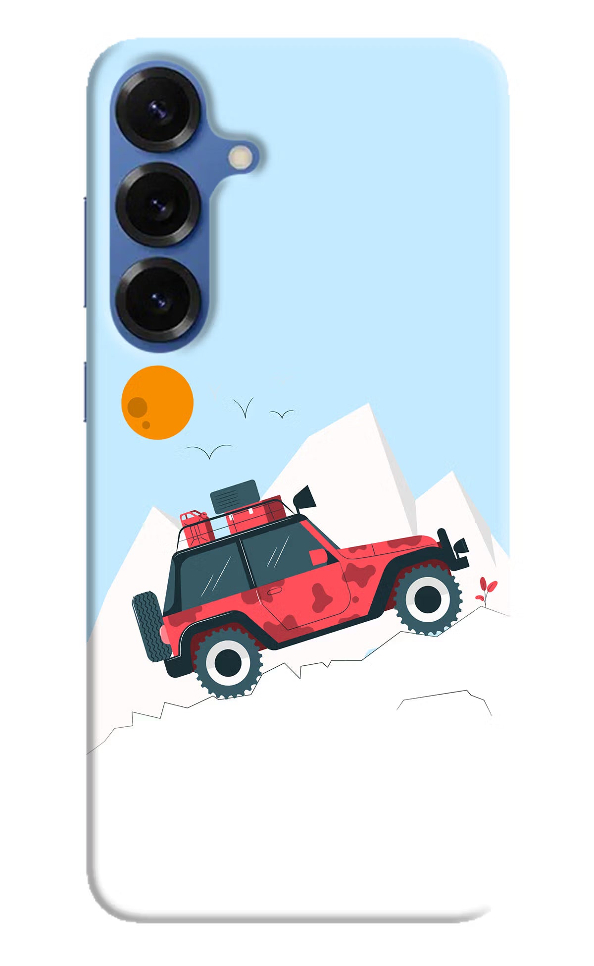 Mountain Trail Beast Samsung S25 Hard Case Back Cover by Casekaro