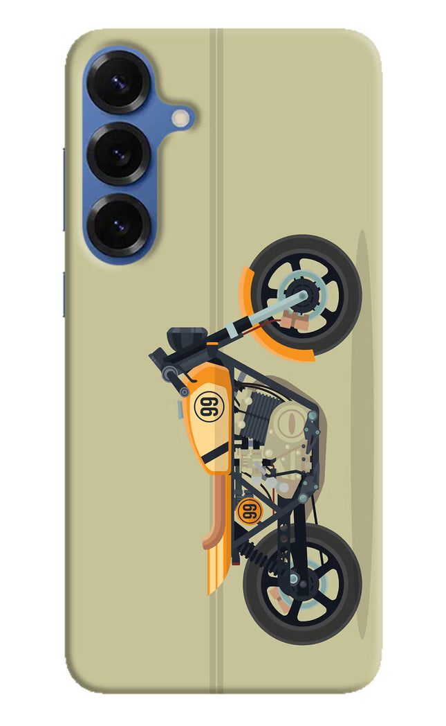 Vertical Speedster Samsung S25 Hard Case Back Cover by Casekaro