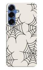Spider Web Samsung S25 Hard Case Back Cover by Casekaro