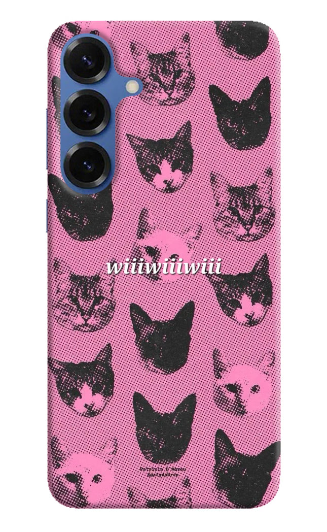 Pink Cats Samsung S25 Hard Case Back Cover by Casekaro