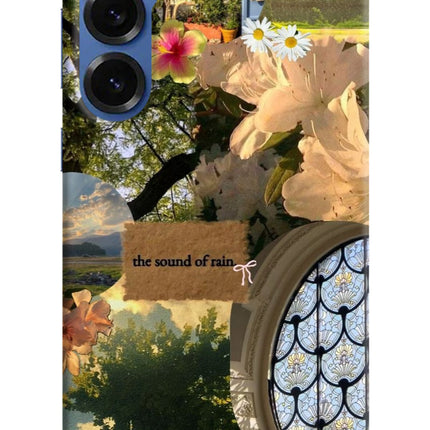 Rain Samsung S25 Hard Case Back Cover by Casekaro