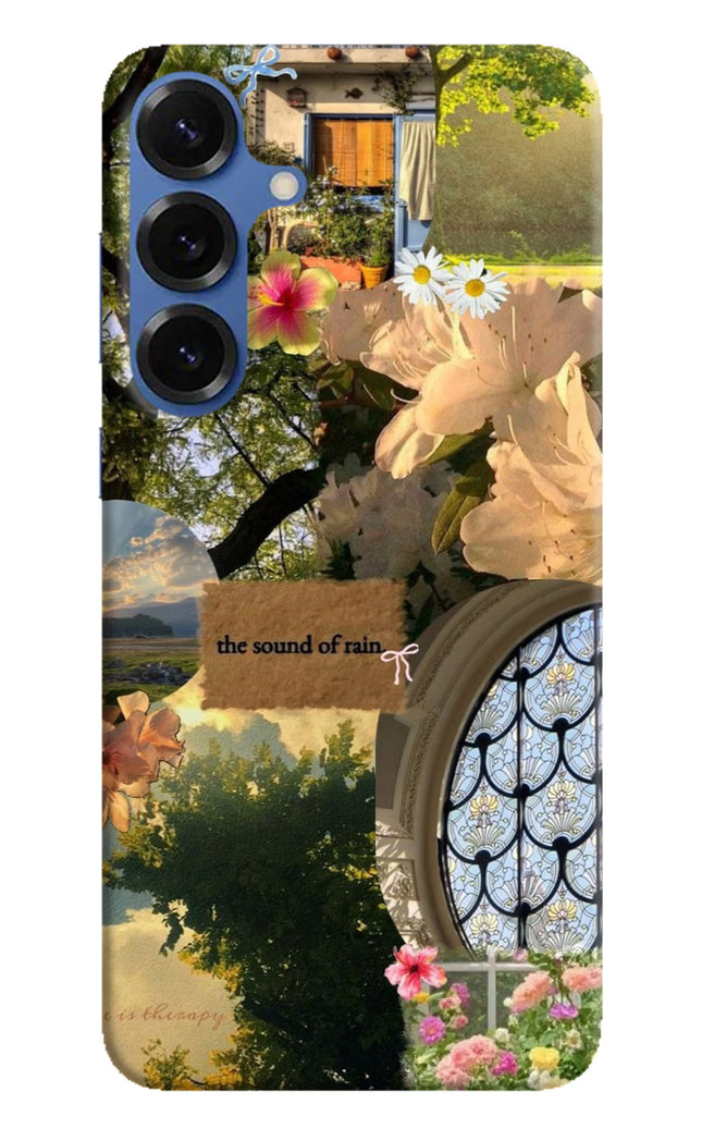 Rain Samsung S25 Hard Case Back Cover by Casekaro