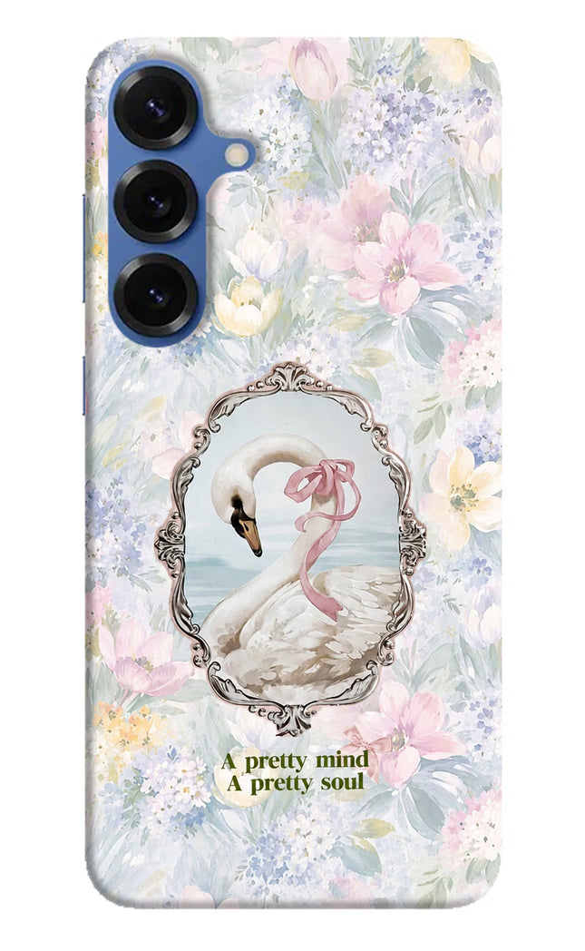 Pretty Mind Pretty Soul Samsung S25 Hard Case Back Cover by Casekaro