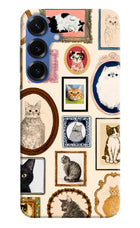 Mirror Cats Samsung S25 Hard Case Back Cover by Casekaro