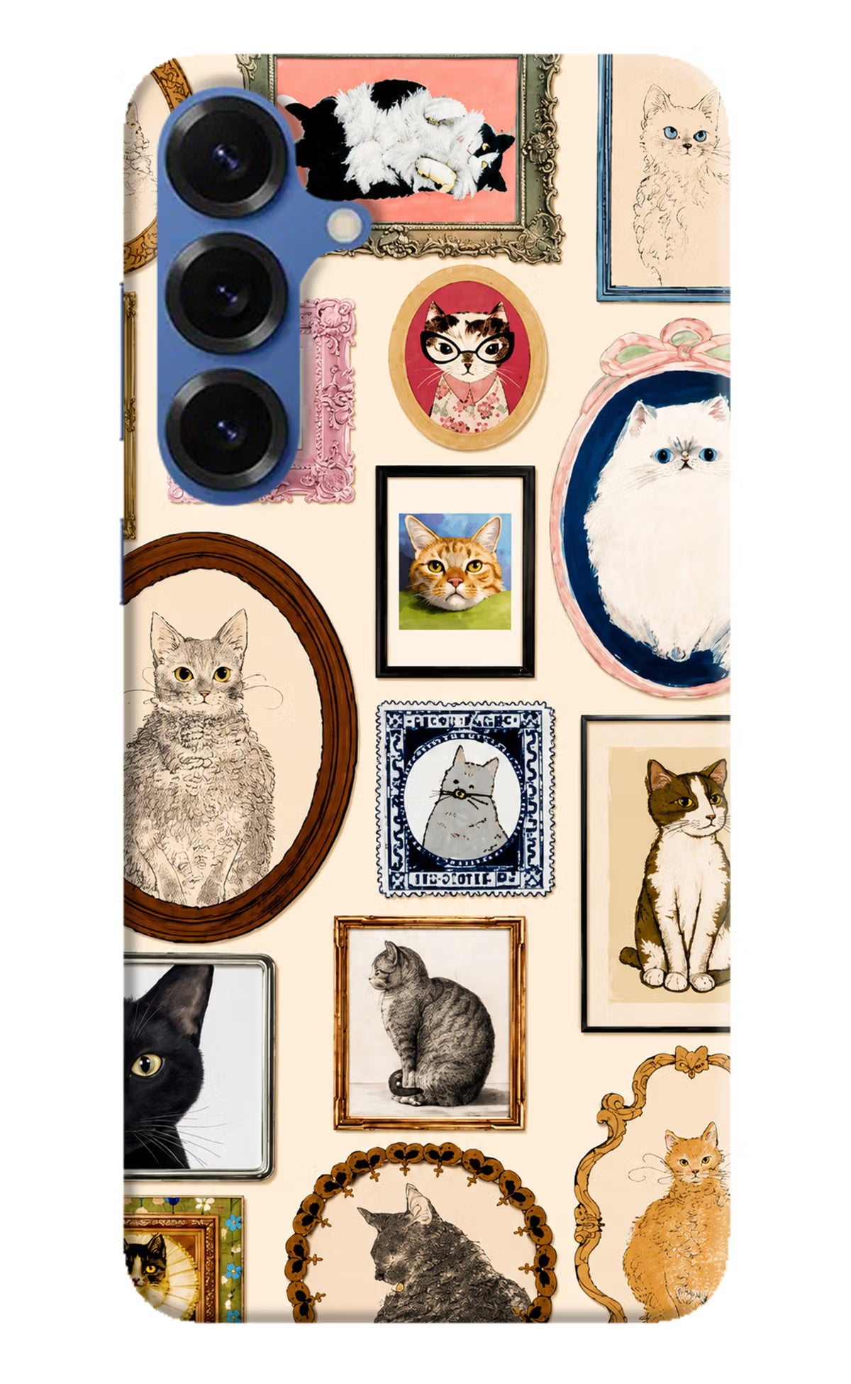 Mirror Cats Samsung S25 Back Cover