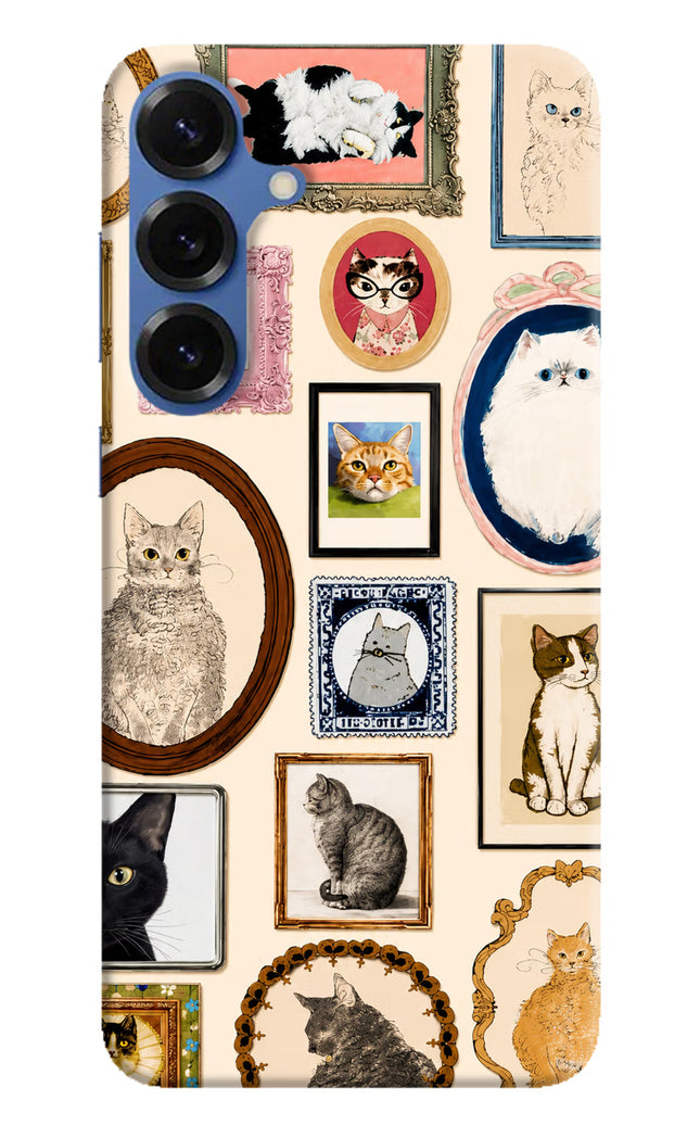 Mirror Cats Samsung S25 Hard Case Back Cover by Casekaro