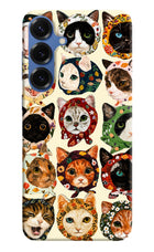 Cool Cat Samsung S25 Hard Case Back Cover by Casekaro