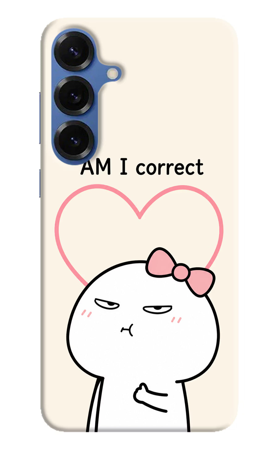 Always Right Samsung S25 Back Cover, Hard case