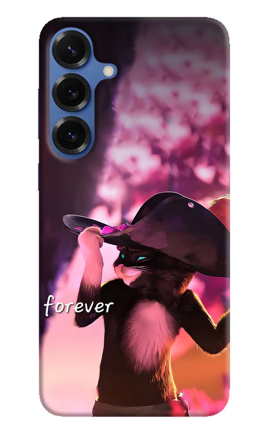 Forever Cat Samsung S25 Hard Case Back Cover by Casekaro