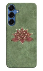 Lotus Grace Samsung S25 Hard Case Back Cover by Casekaro