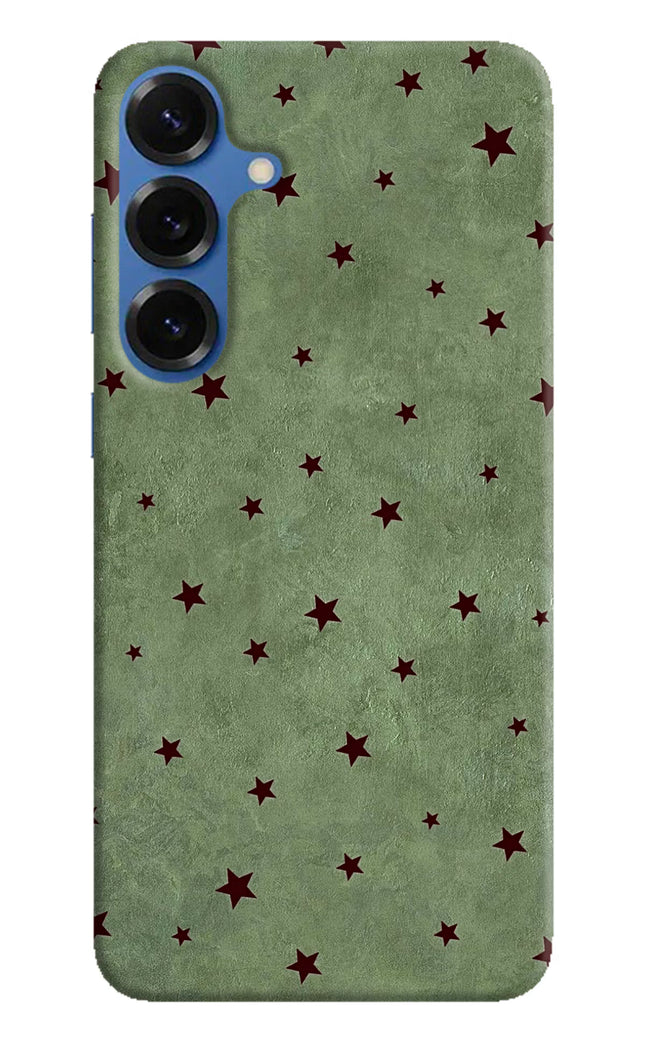 Green Stars Samsung S25 Hard Case Back Cover by Casekaro