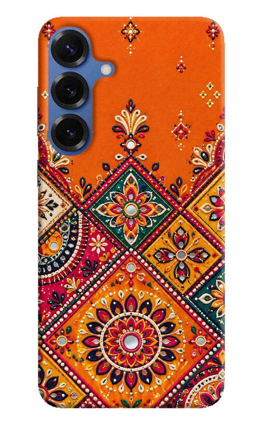 Kutch Glow Samsung S25 Back Cover, Hard case