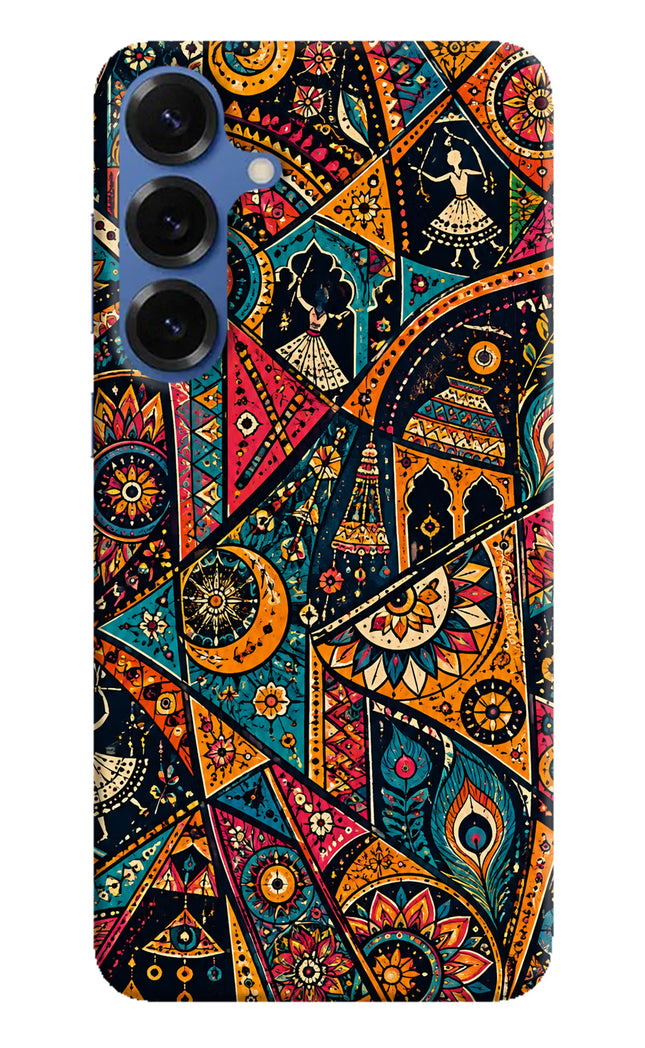 Folk Print Samsung S25 Hard Case Back Cover by Casekaro