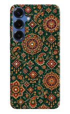 Green Pataka Samsung S25 Hard Case Back Cover by Casekaro