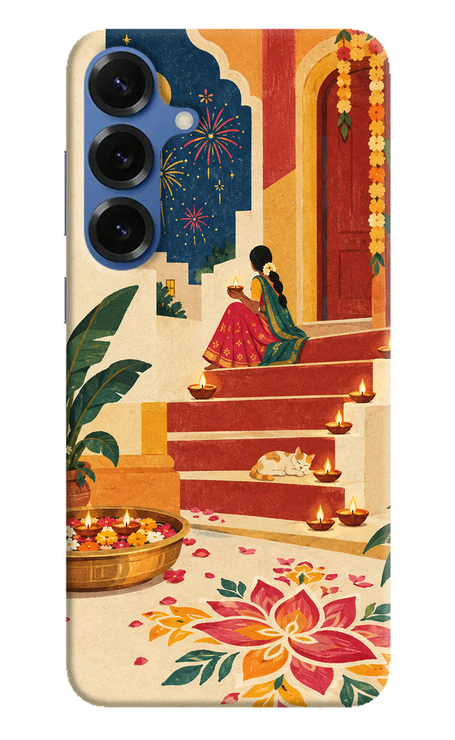 Diwali Rangoli Samsung S25 Back Cover