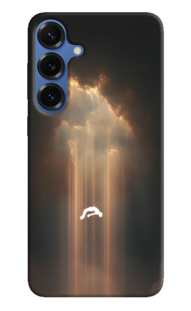 Heavenly Beam Samsung S25 Hard Case Back Cover by Casekaro
