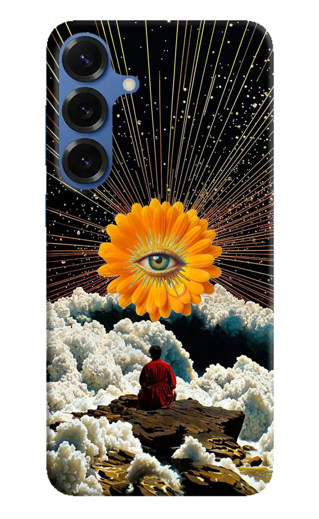 Cosmic Flower Samsung S25 Hard Case Back Cover by Casekaro