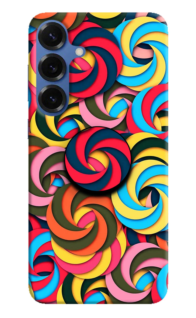 Spiral Pattern Samsung S25 Pop Case by Casekaro