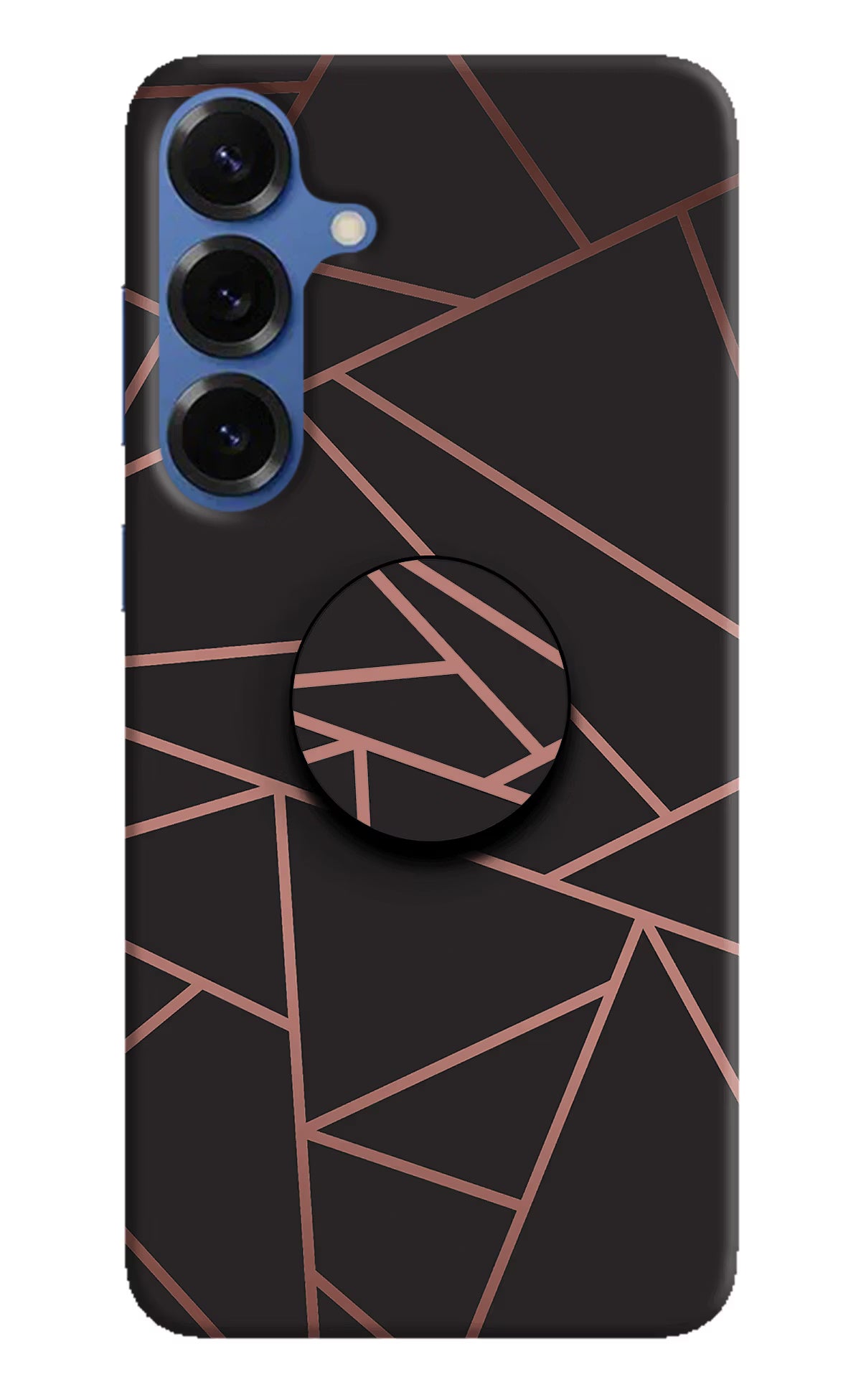 Geometric Pattern Samsung S25 Pop Case by Casekaro