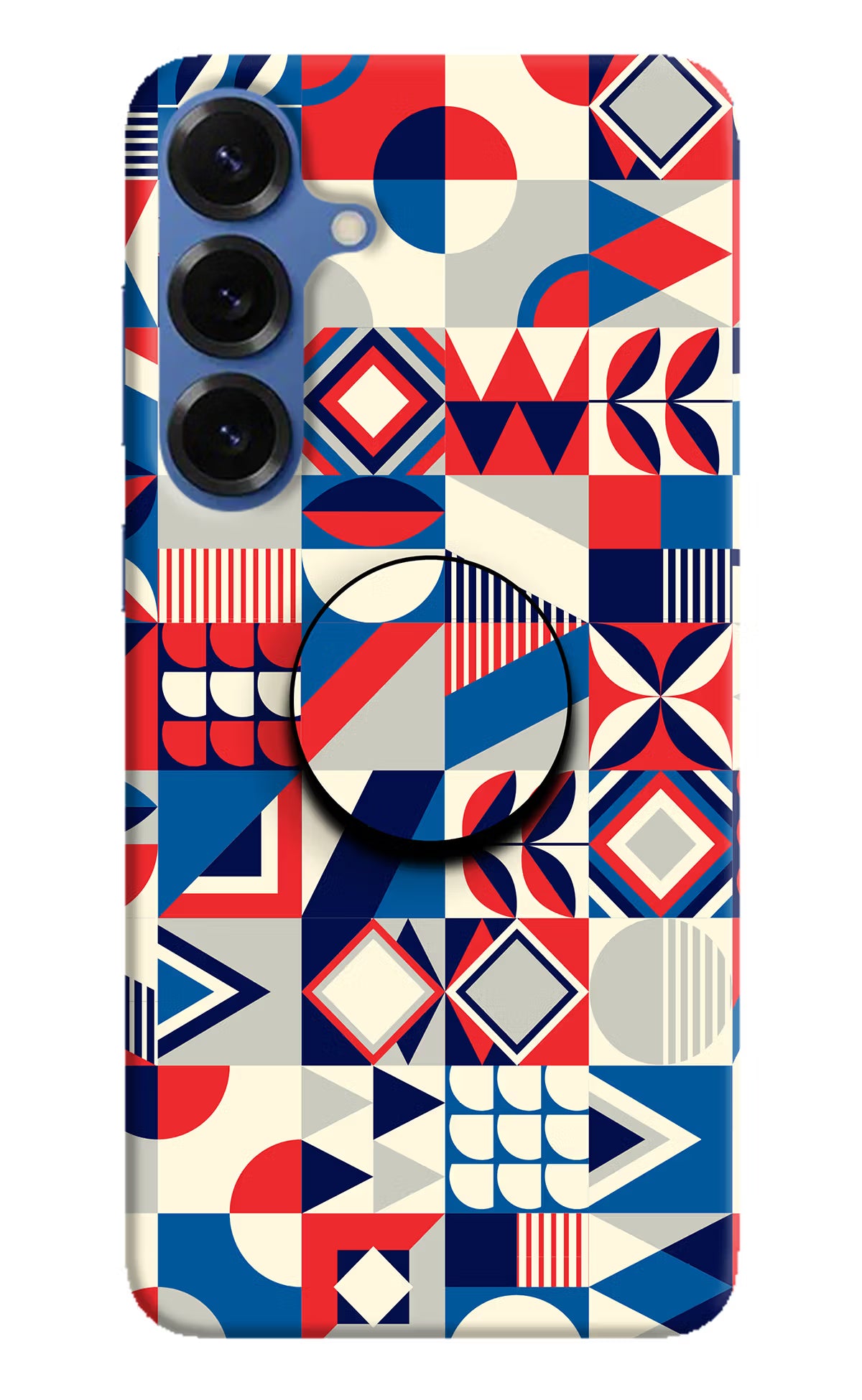 Colorful Pattern Samsung S25 Pop Case by Casekaro