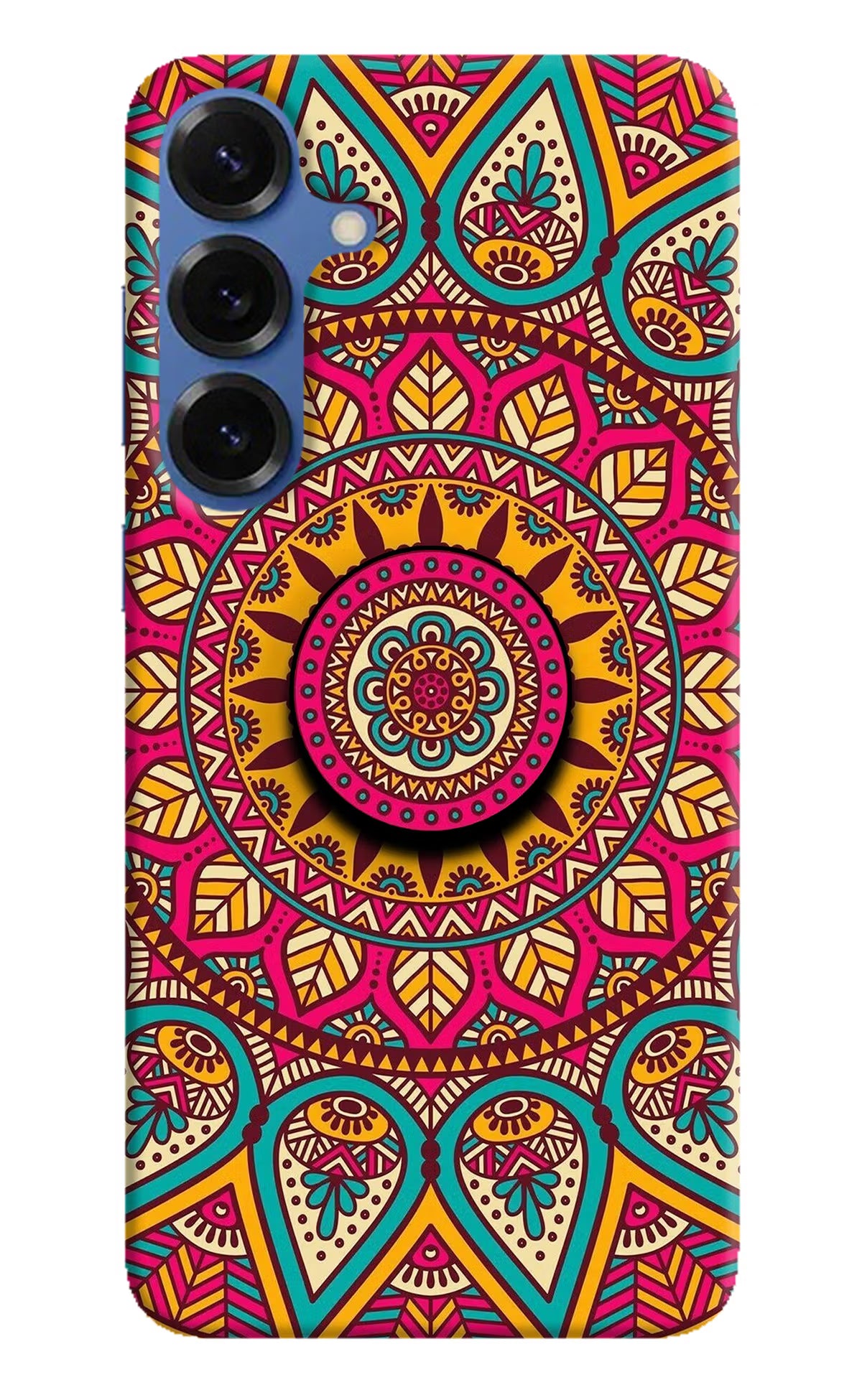 Mandala Samsung S25 Pop Case by Casekaro