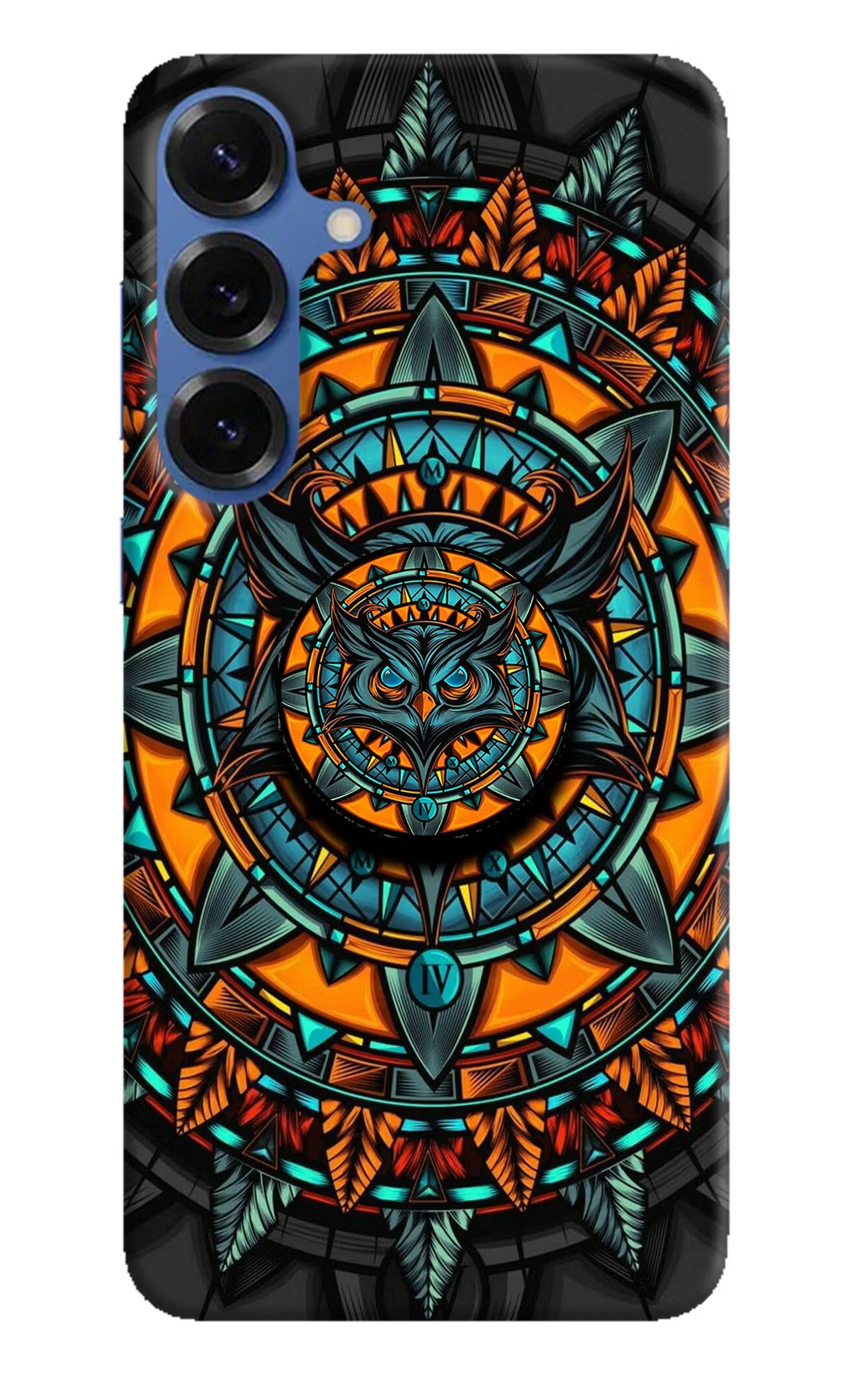 Angry Owl Samsung S25 Pop Case by Casekaro