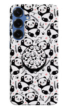 Cute Panda Samsung S25 Pop Case by Casekaro
