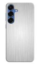 Wooden Grey Texture Samsung S25 Plus Hard Case Back Cover by Casekaro