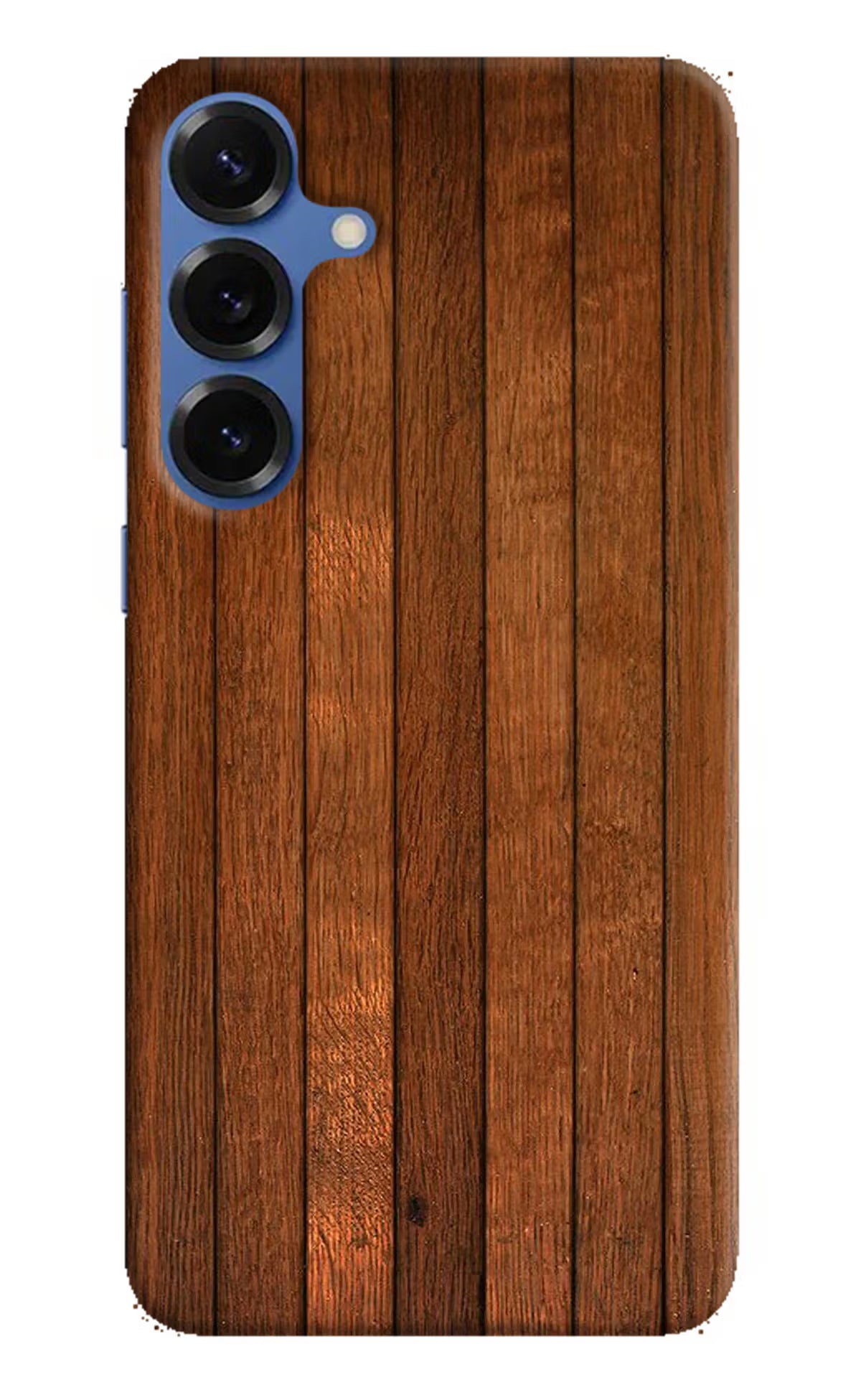 Wooden Artwork Bands Samsung S25 Plus Hard Case Back Cover by Casekaro