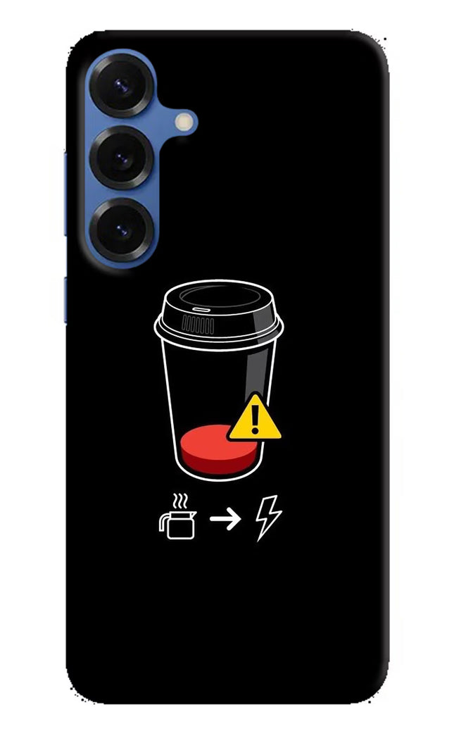 Coffee Samsung S25 Plus Hard Case Back Cover by Casekaro