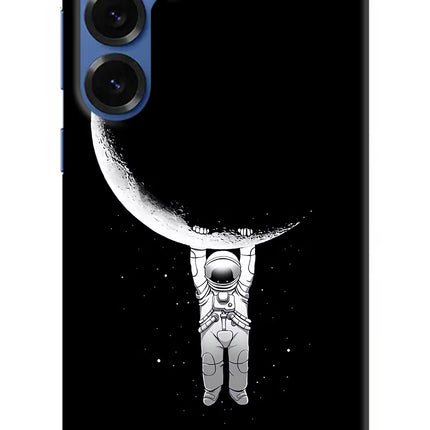 Moon Space Samsung S25 Plus Hard Case Back Cover by Casekaro