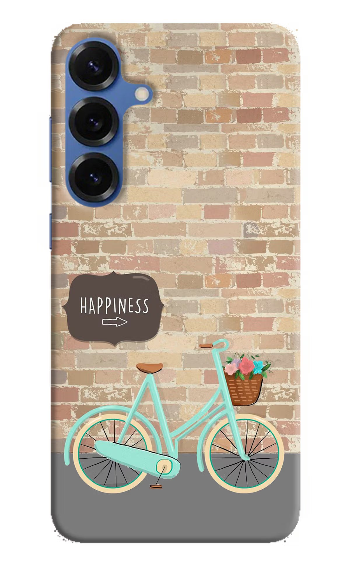 Happiness Artwork Samsung S25 Plus Hard Case Back Cover by Casekaro