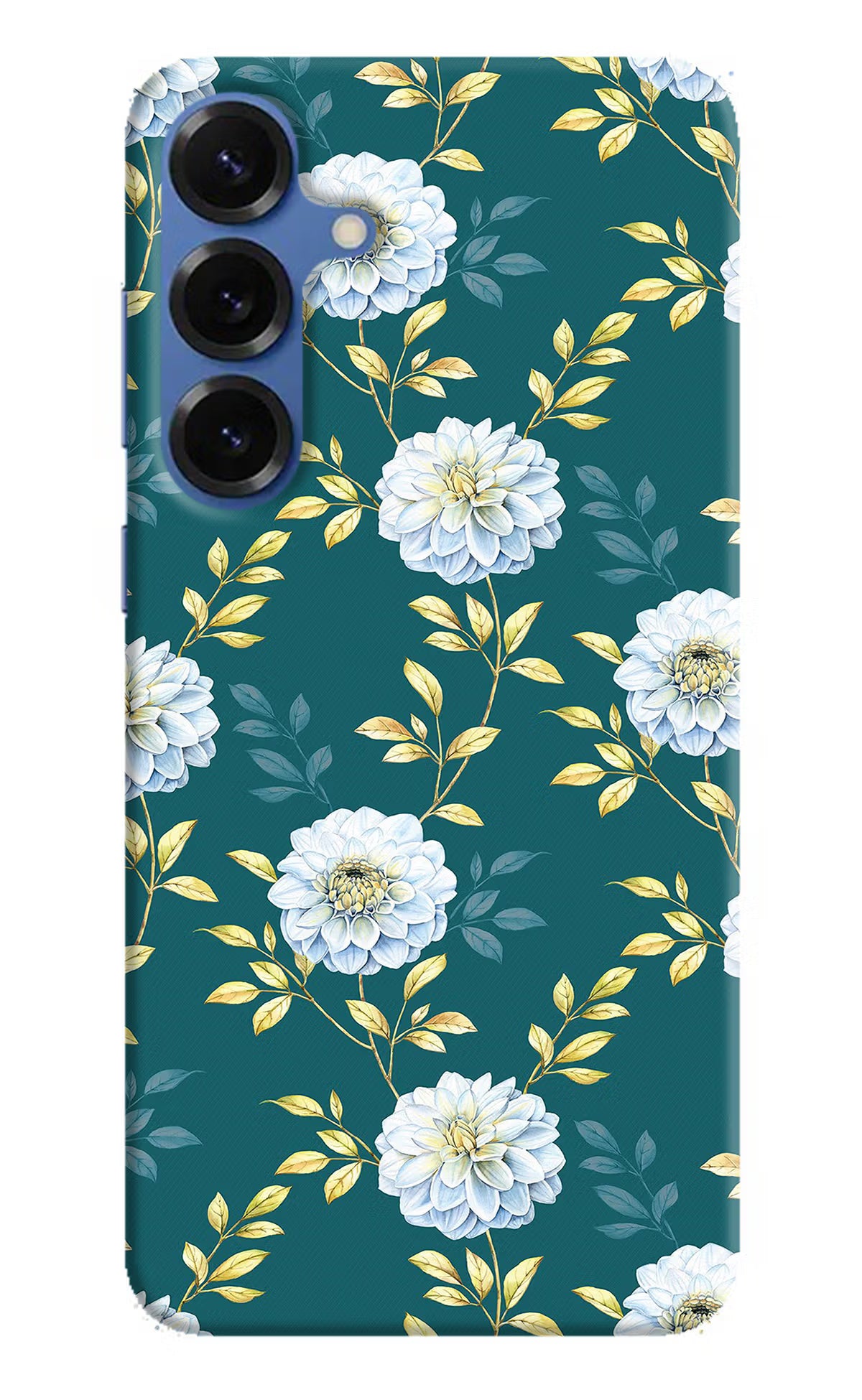 Flowers Samsung S25 Plus Hard Case Back Cover by Casekaro