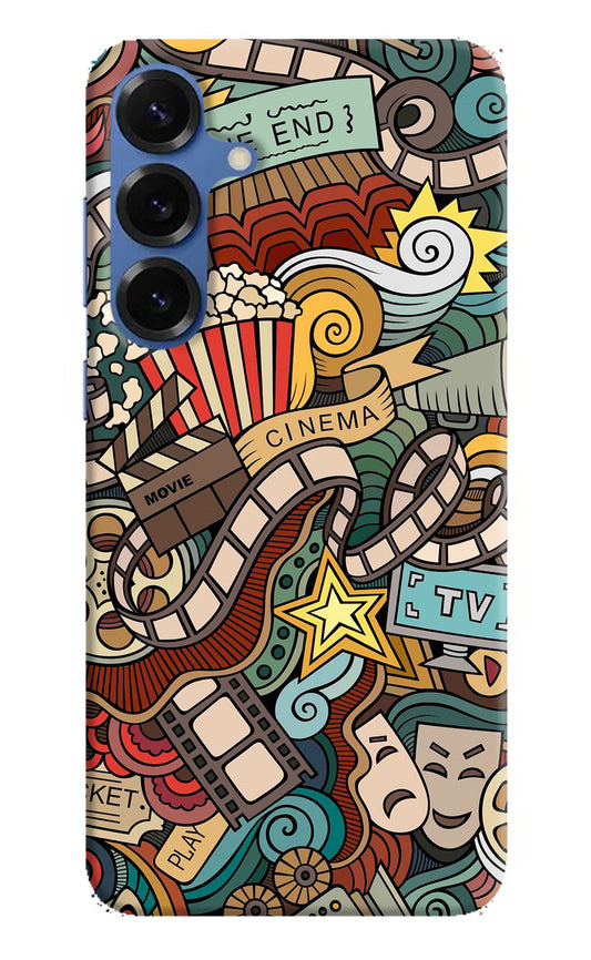 Cinema Abstract Samsung S25 Plus Hard Case Back Cover by Casekaro