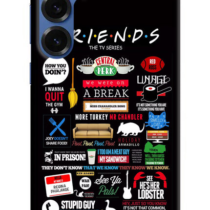 FRIENDS Samsung S25 Plus Hard Case Back Cover by Casekaro