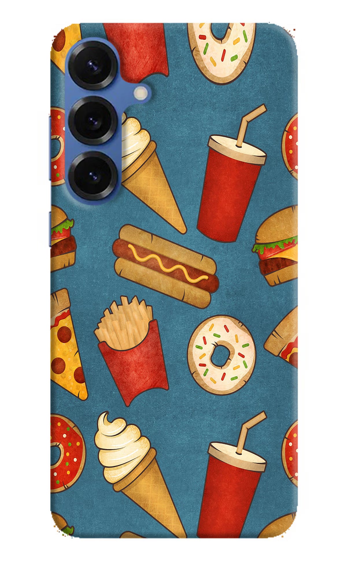 Foodie Samsung S25 Plus Hard Case Back Cover by Casekaro