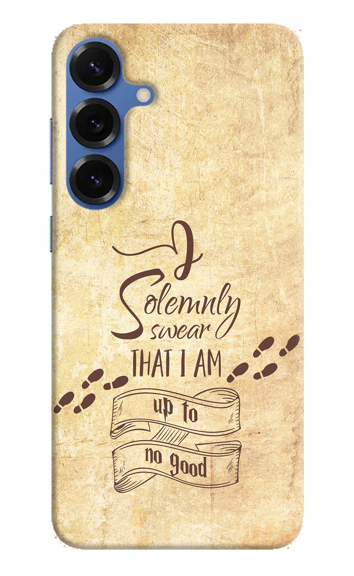 I Solemnly swear that i up to no good Samsung S25 Plus Hard Case Back Cover by Casekaro