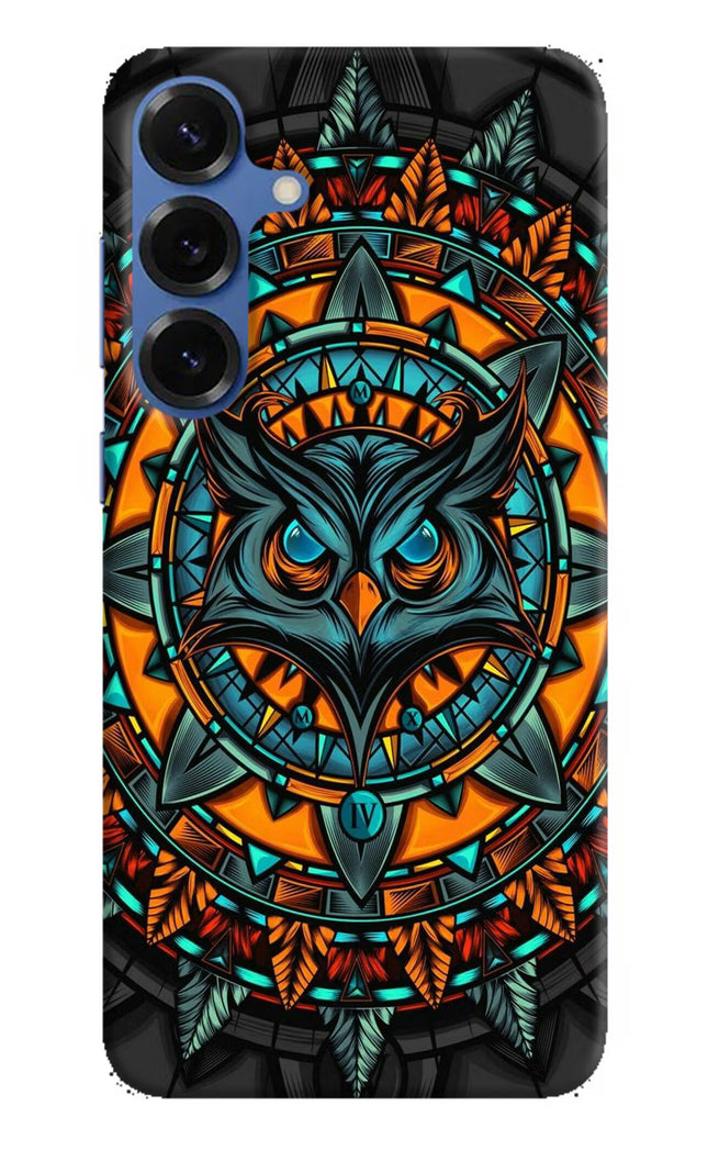 Angry Owl Art Samsung S25 Plus Hard Case Back Cover by Casekaro