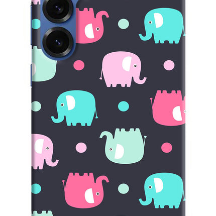 Elephants Samsung S25 Plus Hard Case Back Cover by Casekaro