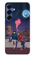 Chilling Couple Samsung S25 Plus Hard Case Back Cover by Casekaro