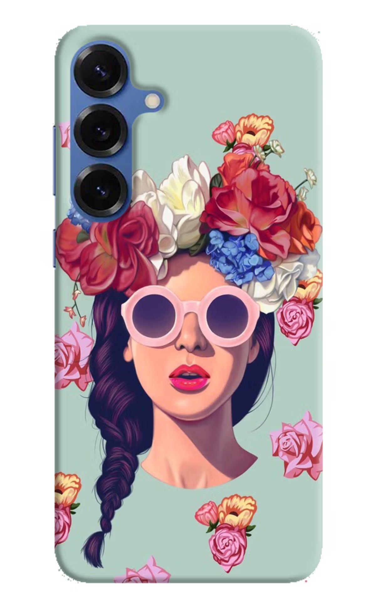 Pretty Girl Samsung S25 Plus Hard Case Back Cover by Casekaro