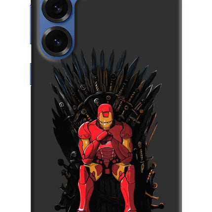 Ironman Throne Samsung S25 Plus Hard Case Back Cover by Casekaro