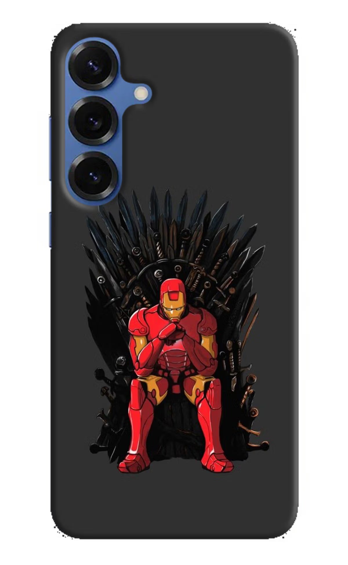 Ironman Throne Samsung S25 Plus Hard Case Back Cover by Casekaro