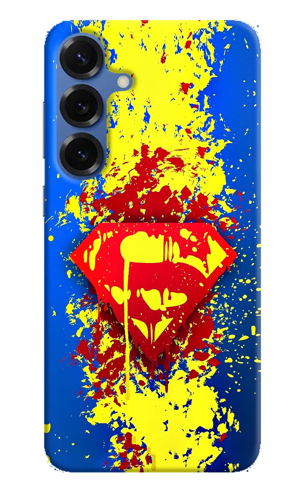 Superman logo Samsung S25 Plus Hard Case Back Cover by Casekaro
