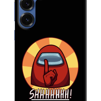 Among Us Shhh! Samsung S25 Plus Hard Case Back Cover by Casekaro